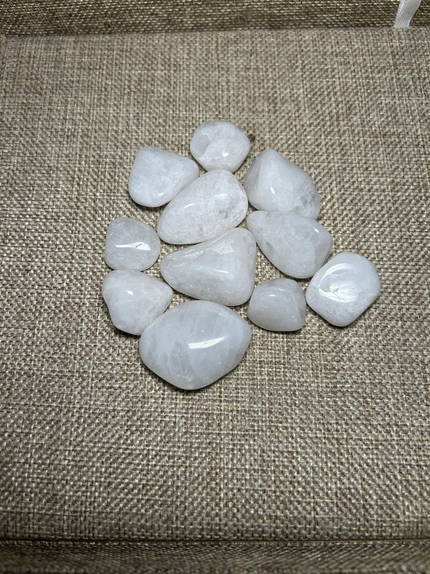 Milky Quartz Tumble Stone – Calming Energy & Emotional Balance