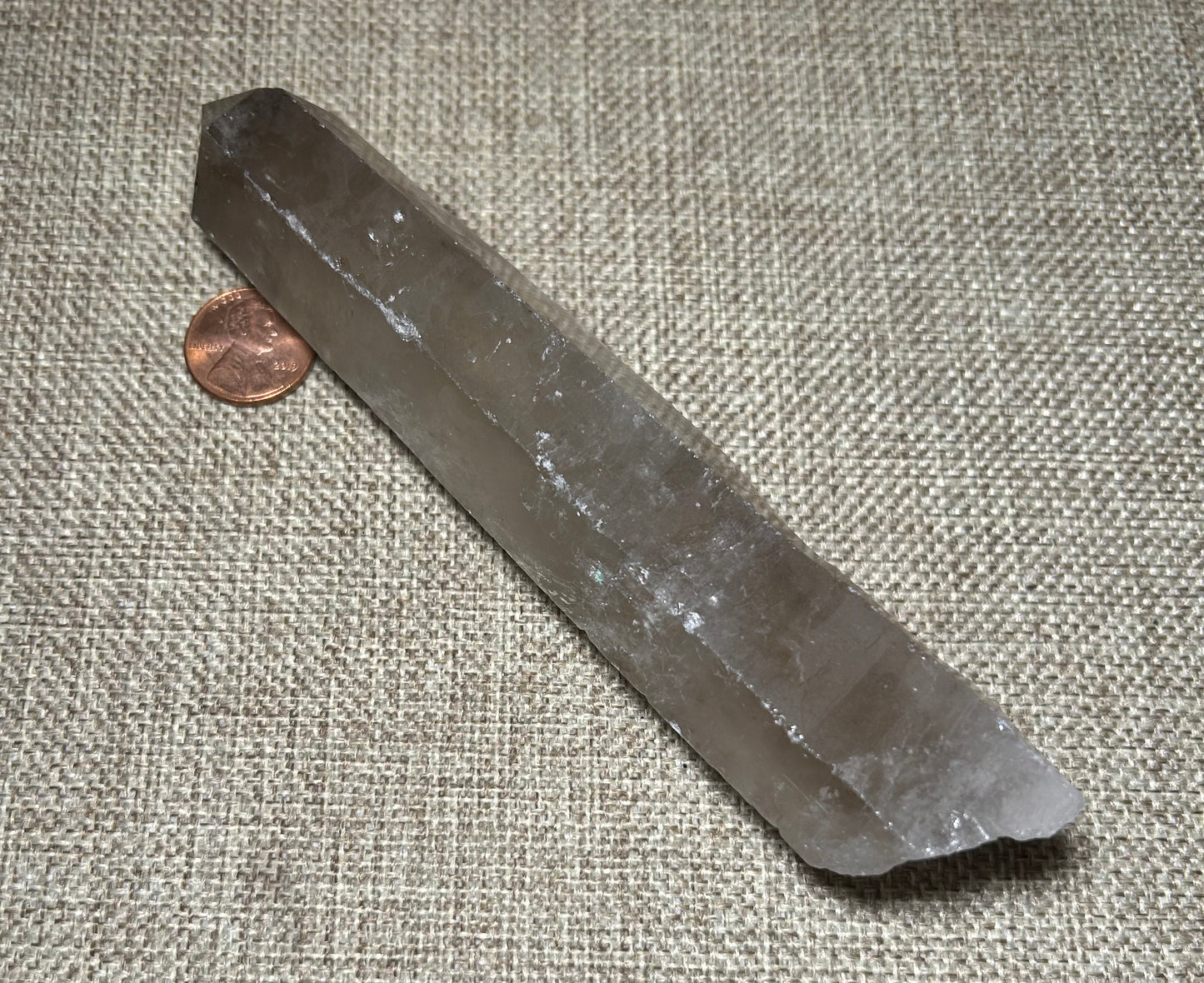Smokey Quartz Crystal Point – Grounding & Protective Energy