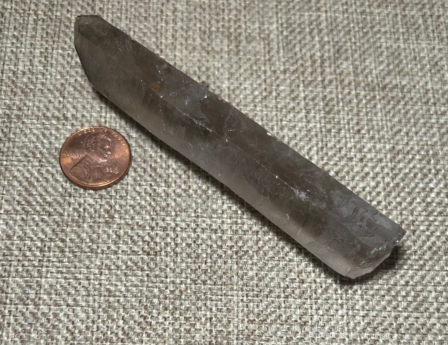 Smokey Quartz Crystal Point – Grounding & Protective Energy
