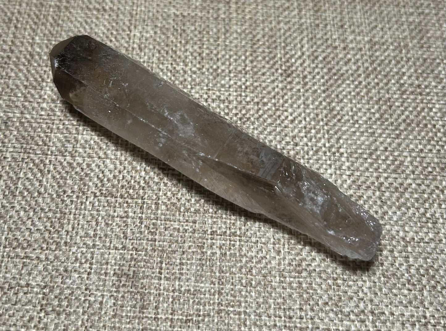 Smokey Quartz Crystal Point – Grounding & Protective Energy